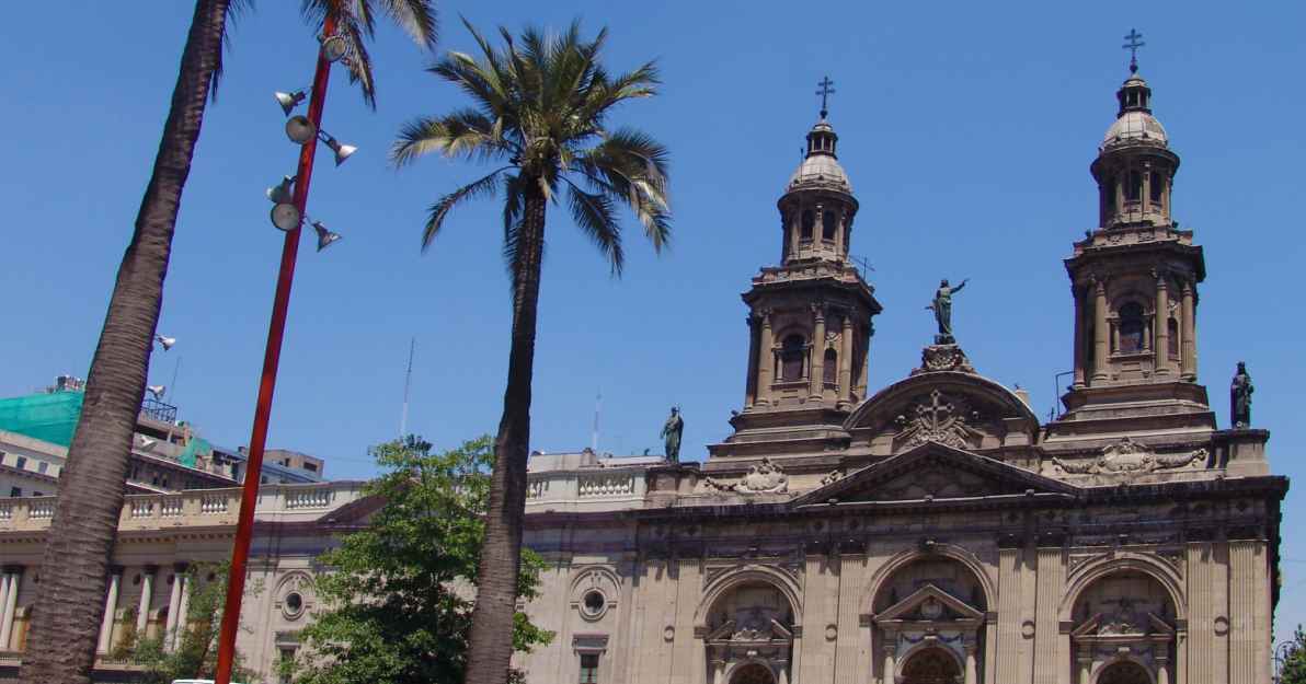 Incendio en una iglesia en Chile