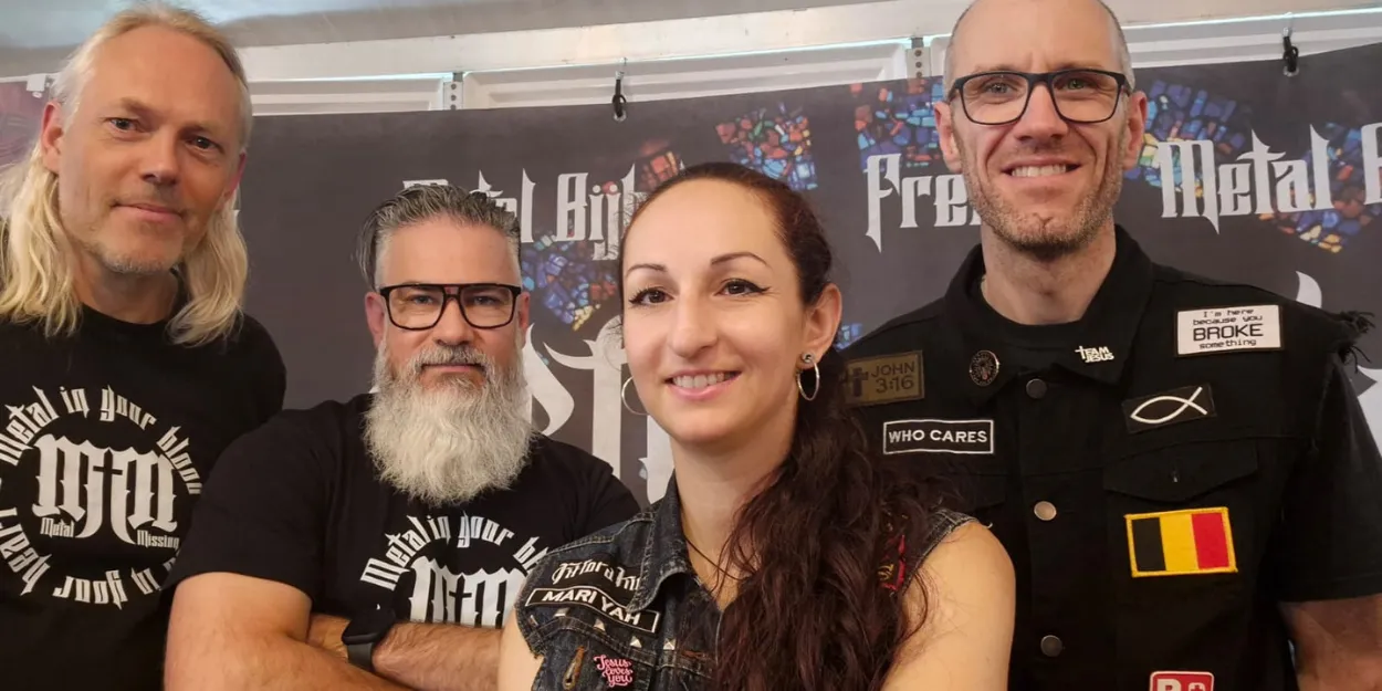 Au cœur du métal, la lumière de l’Évangile  témoignage d'un chrétien au Graspop