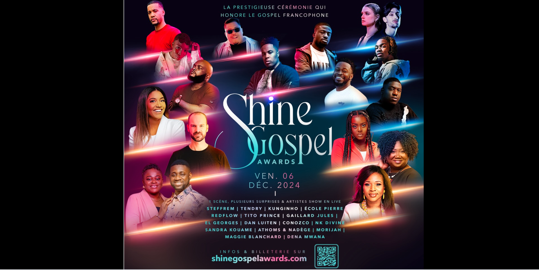 La 2eme édition du Shine Gospel pour "la musique qui vient du ciel"