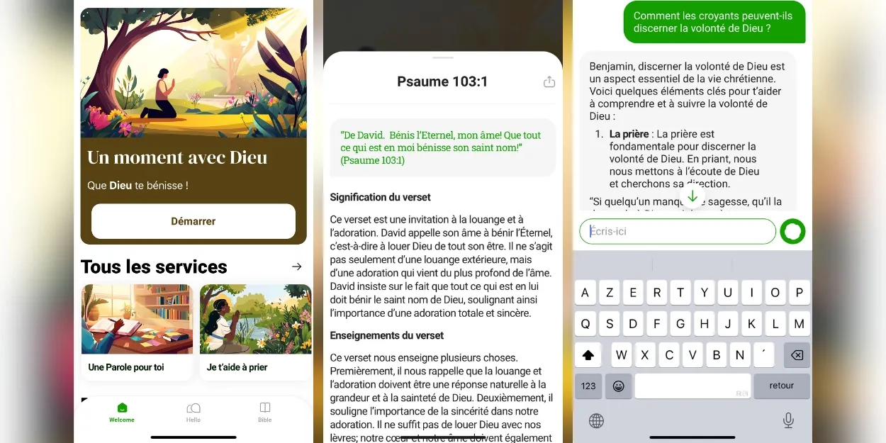 HelloBible, l'application du pasteur Eric Célérier, est désormais disponible