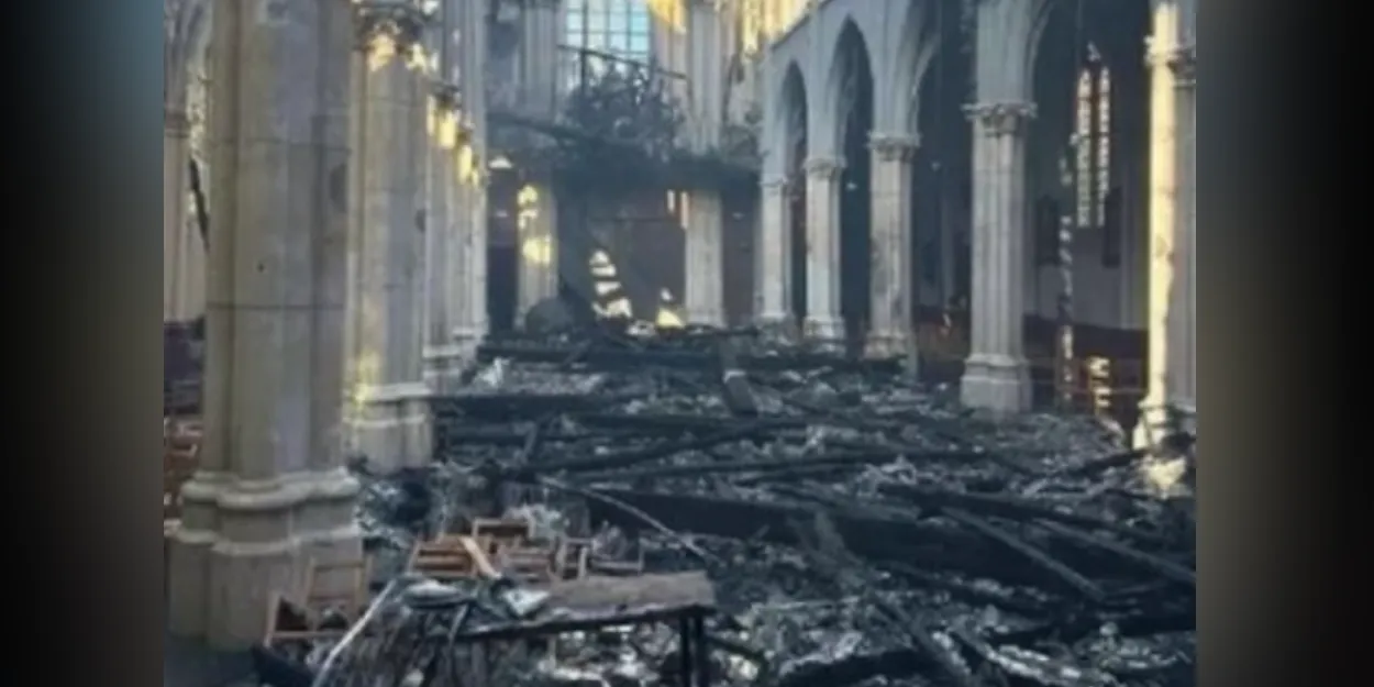Les faits antichrétiens en baisse, mais augmentation des incendies et des vols dans les églises