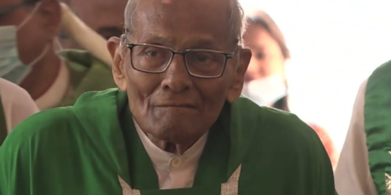 Pakistan  le plus vieux prêtre du pays est décédé à 97 ans