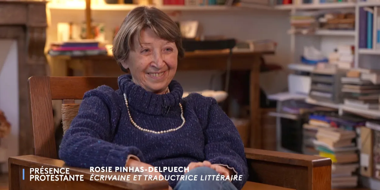 Présence Protestante Marion Muller-Colard reçoit Rosie Pinhas-Delpuech, écrivaine et traductrice, spécialiste de l’hébreu