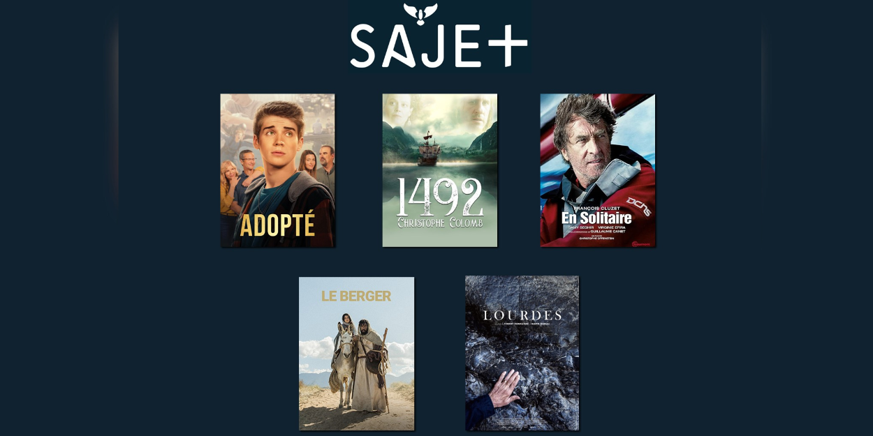 Vous cherchez des idées de bons films à visionner  On vous fait découvrir 5 magnifiques nouveaux films sur Saje+ !